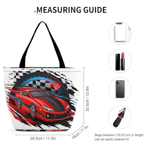 Sac de voyage voiture de rallye rouge pour emporter toutes vos affaires avec style - 2