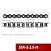 Generic Industrial Chain Transmission Chain 08B 10A 12A -24A 32A Single Row Double Row Chain, 1.5m MINGPING (Size : 16A-1-60L), EOEGQOEAC-16A-1-60L