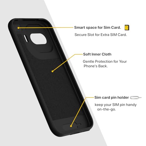 Image of Pikkme Back Cover for iQOO 15R 5G Soft Matte Silicone Mag-Safe Design (Mag-Safe Not Support) Camera Protection | Slim Fit Bumper Cover (Black)