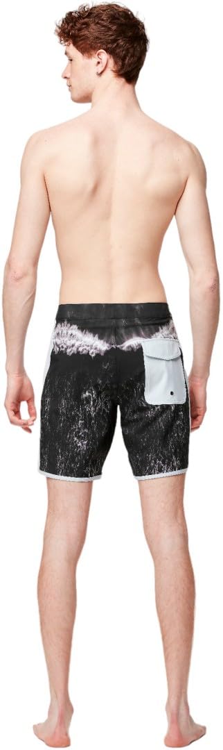 PICTURE Andy 17 Boardshort 2024 Black Waves