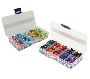 Craft Sensations 1400+ Bunte Glitzersteine Set