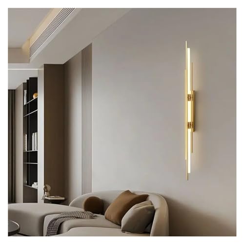 Aplique de pared LED metálico exclusivo con diseño geométrico para salón