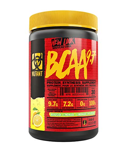 Mutant BCAA 9,7 Nahrungsergänzungsmittel BCAA Pulver mit mikronisiertem Amino und Elektrolyt Limonade 348 g