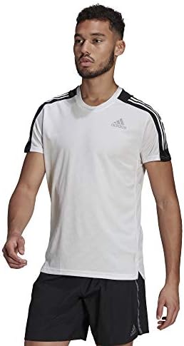 camiseta adidas own the run logo masculina