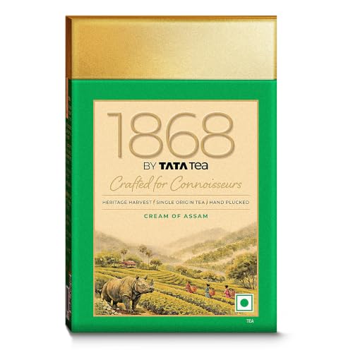 1868 by Tata Tea Cream Of Assam Chai, 200g