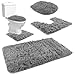 Produktbild ISO TRADE Bathroom Rug - Set - grau D8312 badmatten, bunt, Único