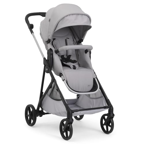 Chicco Passeggino Seety, Passeggino Leggero e Compatto Da 0 Mesi a 4 Anni, Portata Max 22kg, Passeggino Pieghevole, Schienale Reclinable, Chiusura Automatica in 1 Gesto, Capotte Parasole e Parapioggia