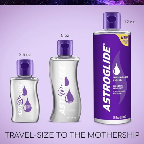 Image of ASTROGLIDE Water-Based Lubricant, Personal Lubricant, 8.5 Fl Oz