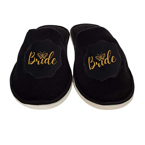 Image of BRIDE Home Slippers For Women And Props For Wedding Shoot & Gifting
