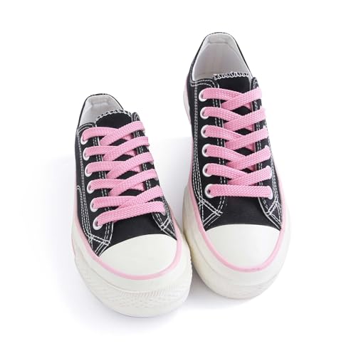 Image of VSUDO Flat Sneaker Shoe Lace, Flat Shoe String for Sneaker, Athletic Shoelace