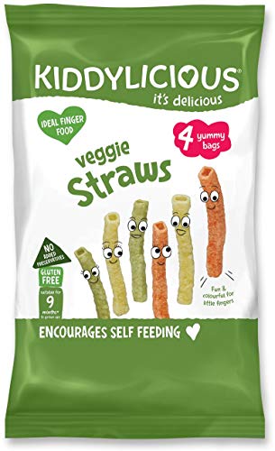 Kiddylicious Veggie Straws 4 x 12g