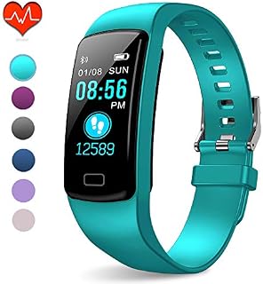 PUBU Fitness Tracker, IP67 Waterproof Fit Watch with Heart Rate Monitor,Sleep Monitor, Pedometer