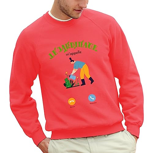 Sweat Homme Le Jardinage m'appelle | Pull Confortable Maison