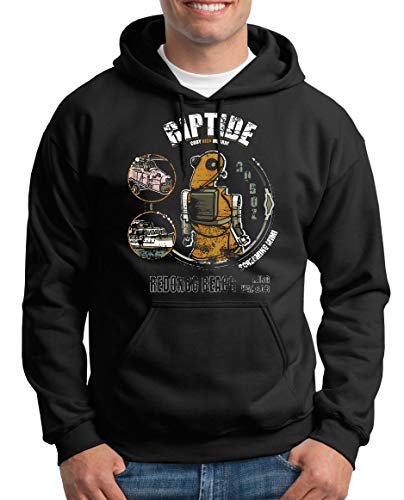 Preisvergleich Produktbild TShirt-People Riptide Kapuzenpullover Herren XL Schwarz