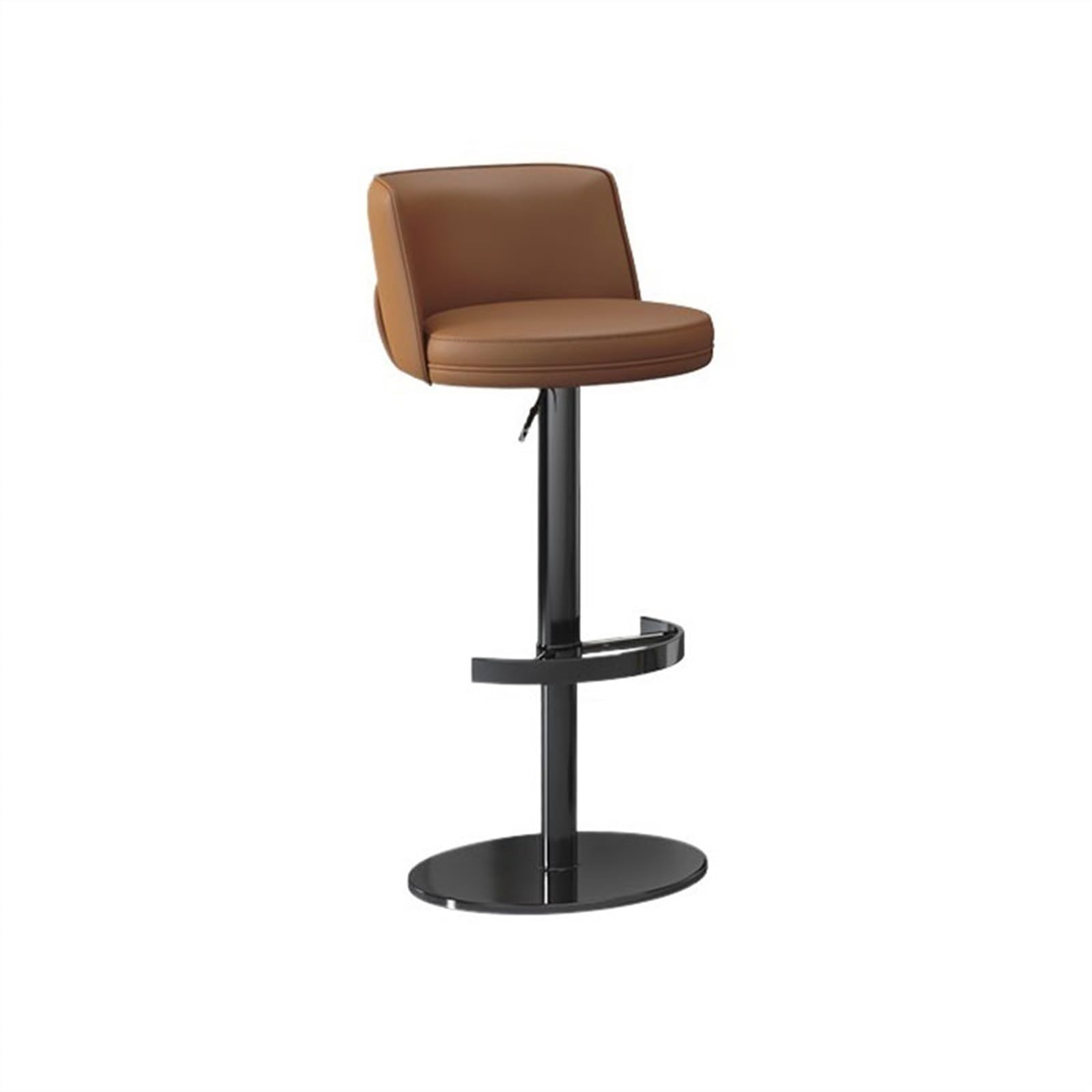Eines A Home Bar Furniture Modern Simple Barstool Stainless Steel Household High Chair Can Be Lifted (56-82Cm) Swivel Bar Chair Counter Barstool(A)