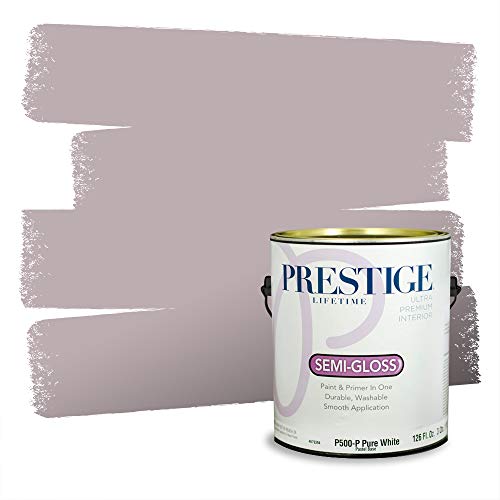 PRESTIGE Paints P500-P-1001-8AVP Paint and Primer In One, Twilight Mauve, 1 gallon