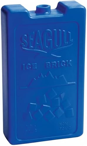 Seagull Ice-Brick Solid Medium 400g - BPA-Free Ice Pack for Coolers