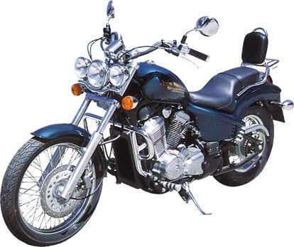 Paramotore Cromato SPAAN compatibile con Honda VT 600 Shadow
