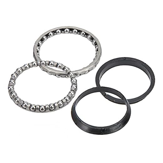 Steering Ball Bearing, Steel 37mm/1.5in Electric Scooter Steering Ball Bearing with Washer Fork Bearing Part