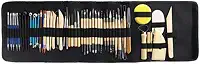 Kit Ceramica Fria, Conjunto de 30/40/52 Peças de Argila com Ferramentas Manuais para Escultura e Aparação(52pcs)