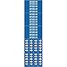 Brady 7206-3C, 81613 Self-Sticking Vinyl Pipe Marker, (Pack of 50 Cards)