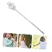 Toyvian 1pc Walking Stick Fairy Stick Dress Cane Costume Walking Cane Scepters for Stage Crown Party Scepter Costume Accessory to Drill Accessories Fashion