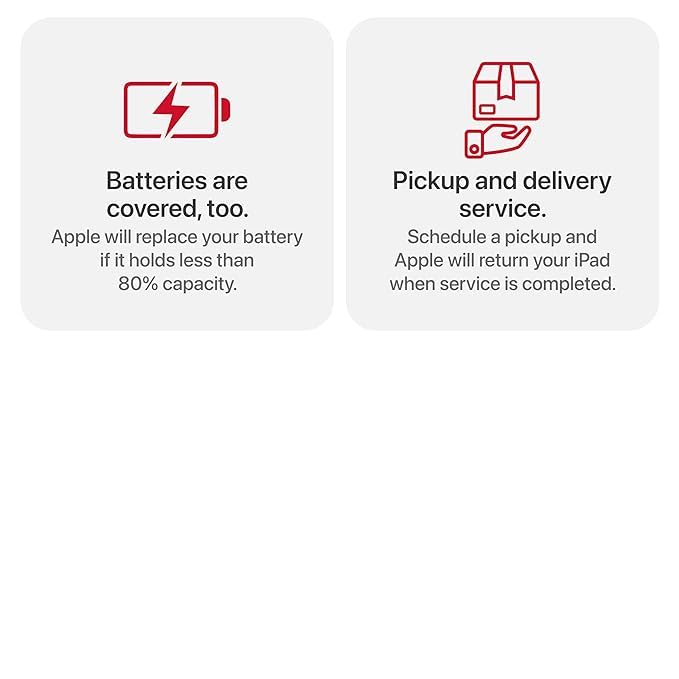 Protect+ with AppleCare Services for 11-inch iPad Air (M2) (1 Year