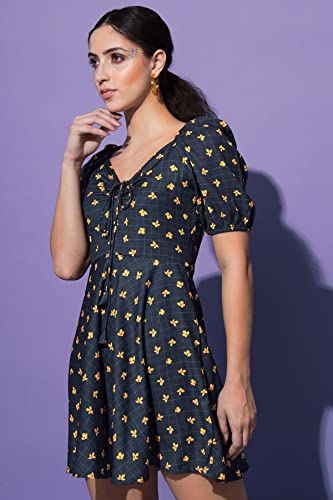 Image of SHOPPING QUEEN Women's Viscose Skater Dress