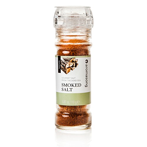 Natural Flavored Cooking Salt From the Dead Sea, From Aromasong (Smoked)