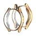 FRYOH Case for Samsung Galaxy Watch 5 44mm Screen Protector Case, Slim Soft TPU Screen Protector Full Around Protective Case for Samsung Galaxy Watch 5 44mm, Rose Gold