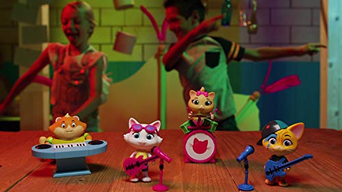 Smoby 180110 - Figurine Lampo avec guitare - Série 44 Cats - Pour enfants à partir de 3 ans - Multicolore