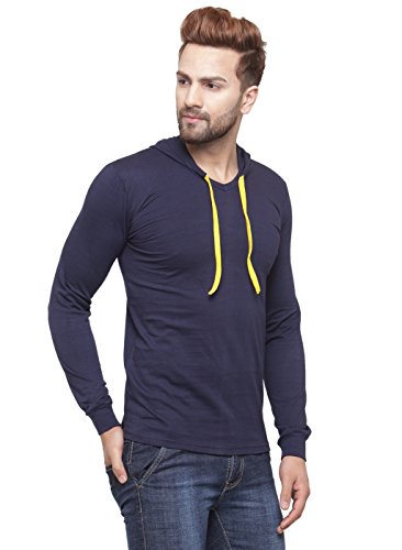 Image of Ben Martin Full Sleeve Men's Cotton Hooded Regular Fit T-Shirt