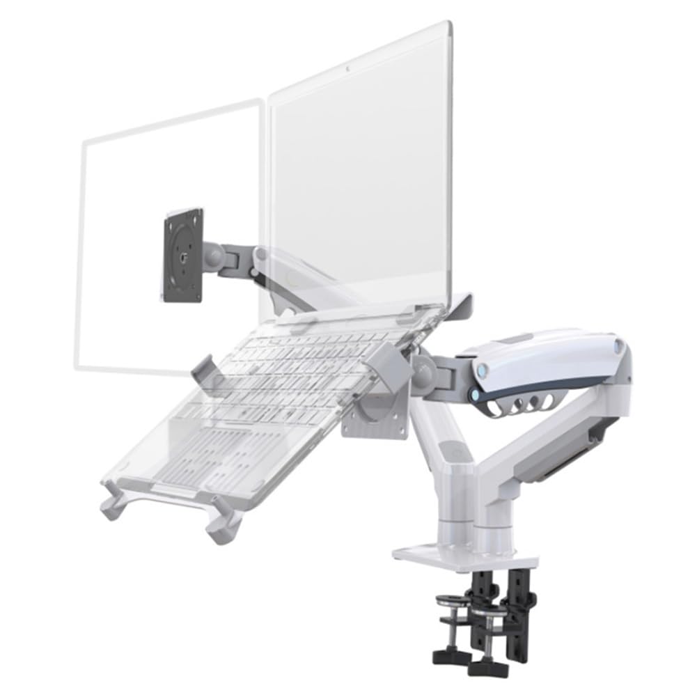 Correa Desktop F160-2 Bracci A Molla Doppia per Supporto Monitor da 17" -27" Supporto per Laptop Air Mount Stand Carico 2-9kg A