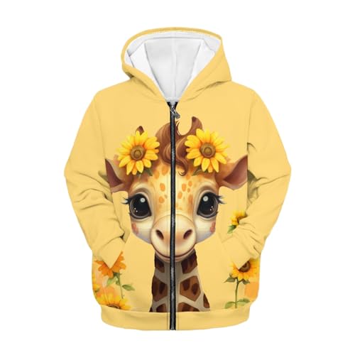 Kids Zipper Hoodie for Boys Girls Jacket Sweatshirt