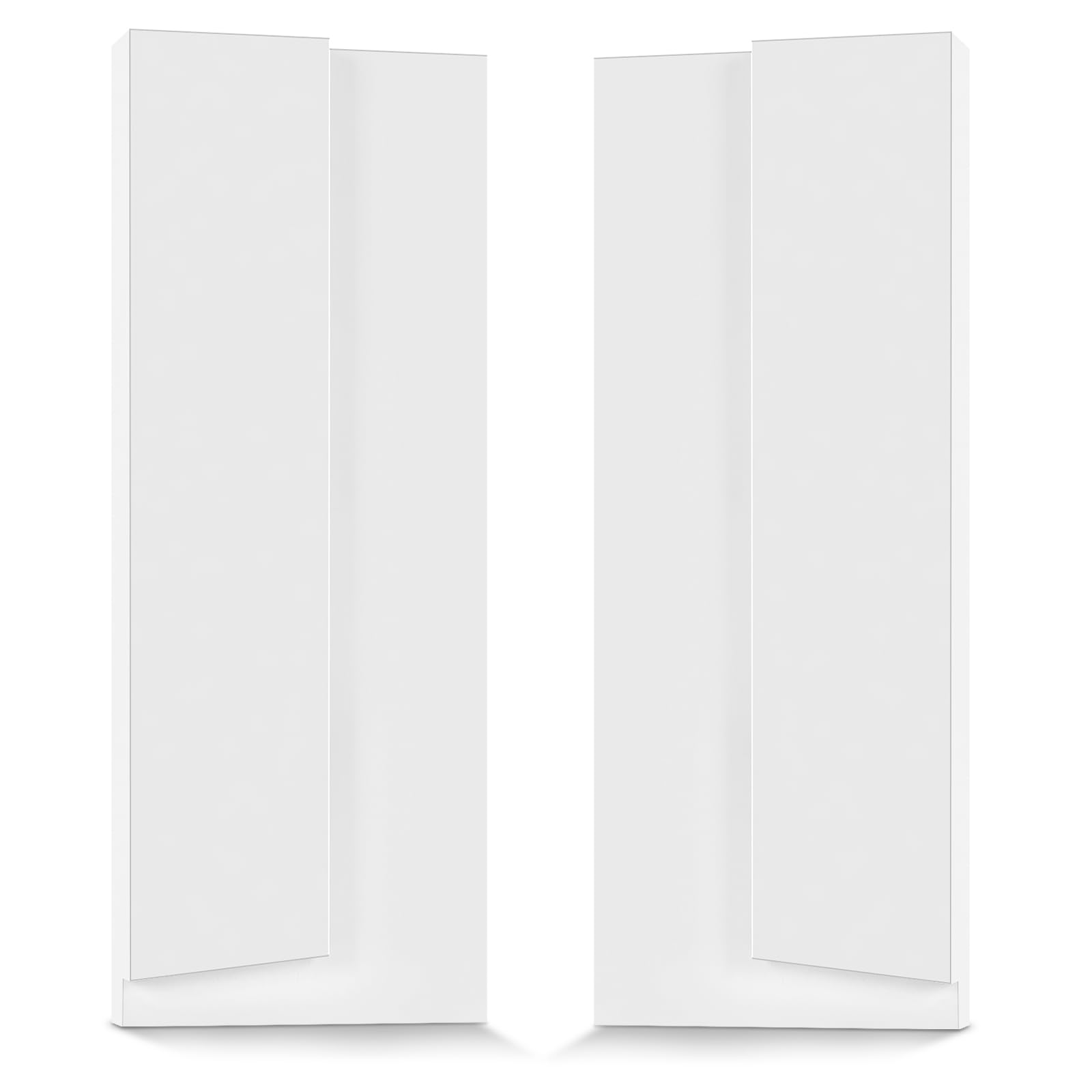 Photo 1 of 1 Pair 12 Inch L x 4-9/16 Inch W x 1-1/4 T Exterior Door Frame Rot Repair Kit,Solid Wood Door Jamb Repair Kit,The Ultimate Fix for Rotted Door Frames
