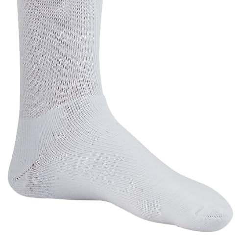 Ames Walker AW Style 130 Coolmax 20-30 mmHg Firm Compression Crew Socks White Small3