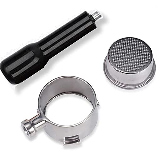 Portafiltro sin fondo de 54 mm para solucionar el canalizamiento en cafeteras BES840XL 6