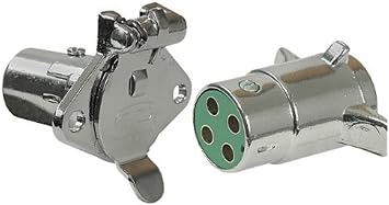 POLLAK 11-410 Chrome Plated 4-Way Socket