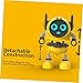 Toyvian Robot Juguete Interactivo para Niño Niña Juguete De Construcción Diseño Desmontable y Modos De Educativo De Gyro para Niñas y Niño Niña Amarillo Imagen de Toyvian Robot Juguete Interactivo para Niño Niña Juguete De Construcción Diseño Desmontable y Modos De Educativo De Gyro para Niñas y Niño Niña Amarillo