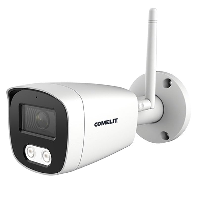 Kit Wi-Fi 4 caméras NVR. 4 IPC Bullet 5 MP. Disque dur 1 To - COMELIT WIKIT004S05NA