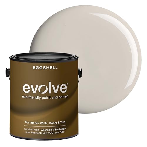 EVOLVE Interior Paint & Primer, Eggshell (Warm...