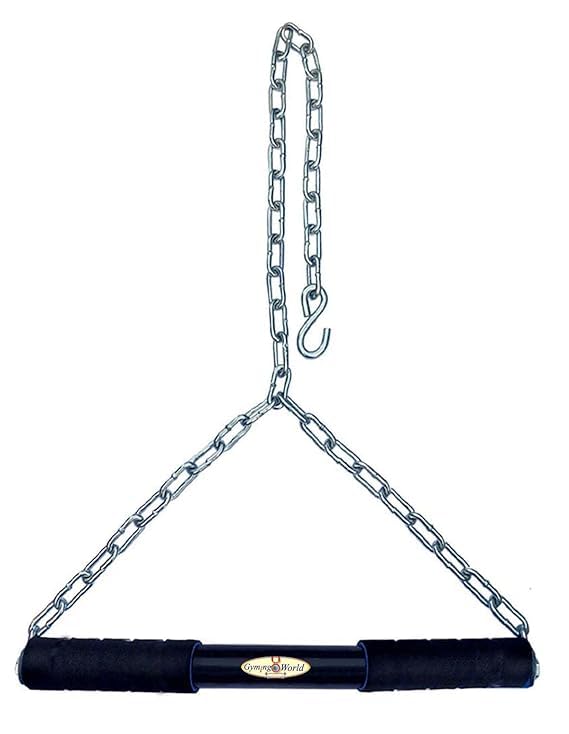 US SPORTS 4 Feet Chin up Bar, Sangal Hanging Rod with Chain, Height Increaser and Pull Exercise with Heavy Duty Chain-image-31