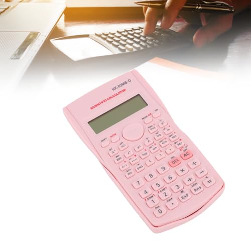 Calculadoras Científicas, Calculadora Rosa Multifuncional de 12 Dígitos para Estudiantes, Profesores, Profesionales de Negocios, útiles Escolares, Regalos (Rosa) - imagen 2