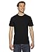 American Apparel Men's Short Sleeve Hammer T-Shirt, Black, Medium