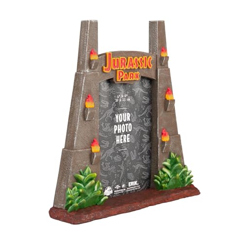 Grupo Erik Marco fotos 10x15 Jurassic Park - Marco dinosaurios niños : Jurassic Park merchandising l Decoracion habitación : Regalos originales