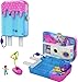 Produktbild Polly Pocket GKJ49 - Kreuzfahrt-Abenteuer Schatulle, 2 kleine Puppen, Zubehör