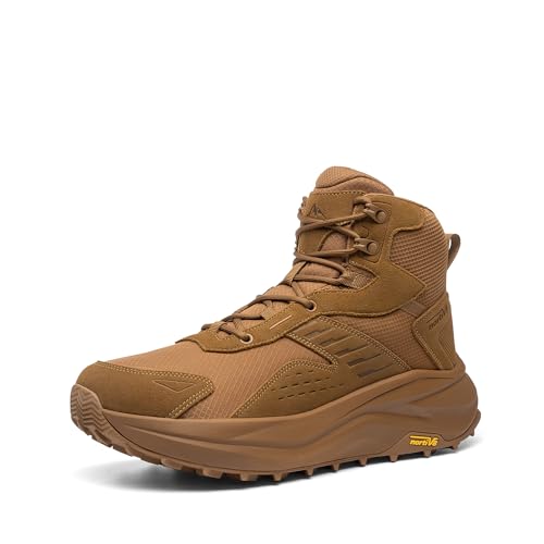 NORTIV 8 Men's Wide Toe Box Hiking Boots Low Drop