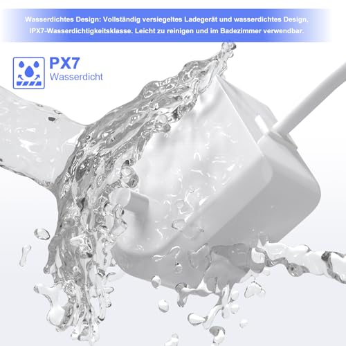 LIANSUM Ladestation kompatibel mit Philips Sonicare Ladegerät HX6100 Elektrische Zahnbürsten HX6000 HX6511 HX3000 HX8000 HX9000 HX6150 HX6750 Serie lan'qlanq Ersatz Zahnbürste Ladekabel