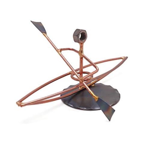 Kayak Collectible Handmade Metal Art Figurine, Desk Accessories, Trophy, Boss Gift, Office Décor, Water Craft Cover