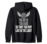 Wir die im Dunkeln, du lebst im Licht -SCP Foundation Zip Hoodie